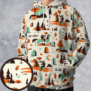 Halloween folklore The Headless Horseman All-over Print Hoodie