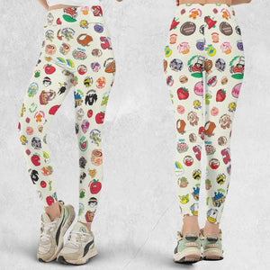 Vintage Trend Matte Scratch & Sniff Legging