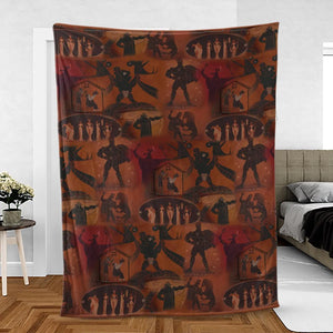 Ancient Hero Hercules 1997 Seamless Fleece Blanket