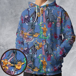 All-over Print Hoodie - 9SF8YQ7G - - 1