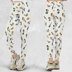 Class Of 3000 Characters Pattern Legging