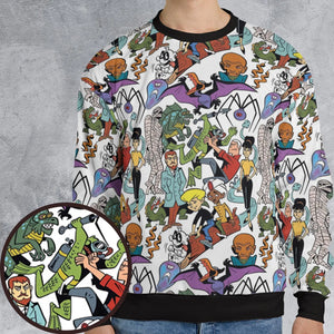 The Adventures Jonny Quest All-over Print Sweatshirt