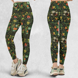 Grass Pokemon Patterns Legging