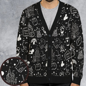Magical Mouse World Cardigan