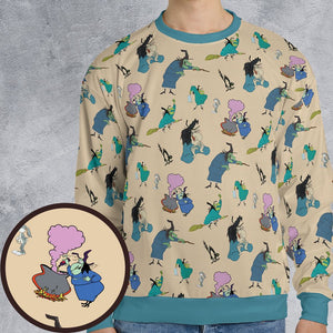 All-over Print Sweatshirt - Z5XMANDU - - 1