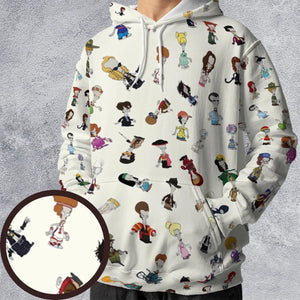 Roger persona Pop culture American Dad All-over Print Hoodie