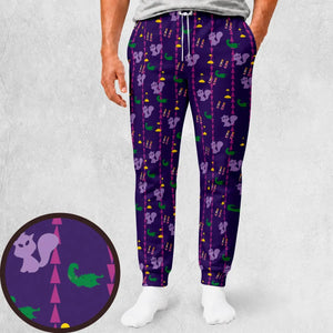Yzma and Kronk Pattern The Emperor's New Groove Sweatpants