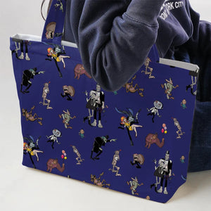 It's a Mad Mad Mad Monster Party Large Tote Bag