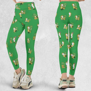 Kirk-Fu With Gorn Star Trek Legging