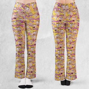 Helga G. Pataki Hey Arnold Flare Leggings