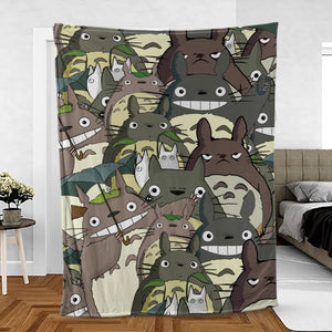 My Neighbor Totoro Fleece Blanket