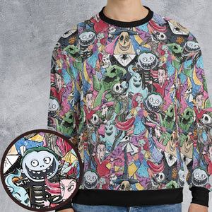 All-over Print Sweatshirt - CLJYXC8H - - 1