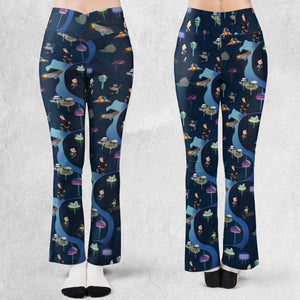 City of The Future The Jetsons Flare Leggings