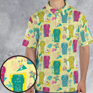 Golden Girls Tiki Shack Aloha AOP Men/Women Polo Shirt