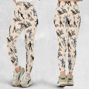 Old Western The Lone Ranger Zorro Tarzan Legging