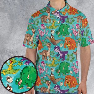 Squad Goals The Land Before Time AOP Men/Women Polo Shirt