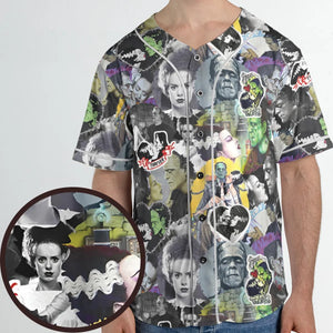 Forever Frankenstein Unisex Baseball Jersey