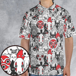 Magic Beasts AOP Men/Women Polo Shirt