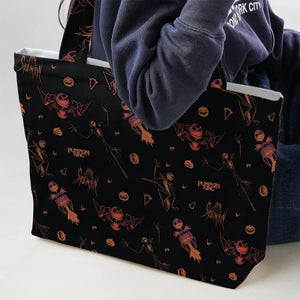 Pumpkin King Jack Skellington Large Tote Bag