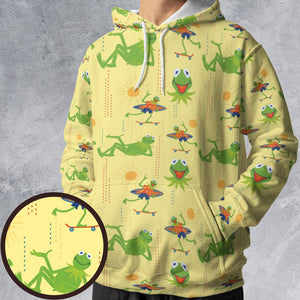 All-over Print Hoodie - VGJV5F9Q - - 1