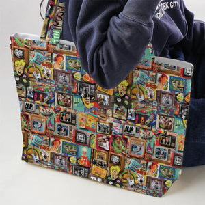 Memory Lane Large Tote Bag