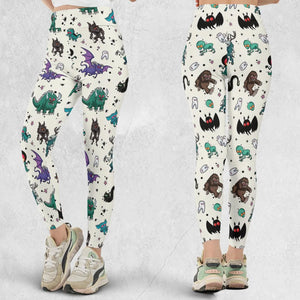 Cryptids of the Americas Cryptozoology Cryptids Monster Legging