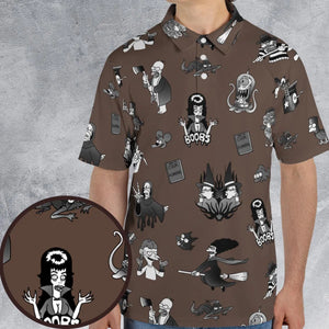 Treehouse of Horror The Simpsons AOP Men/Women Polo Shirt