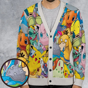 Magical Creatures Pokemon Cardigan