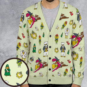 H.R. Pufnstuf Characters Sid and Marty Cardigan