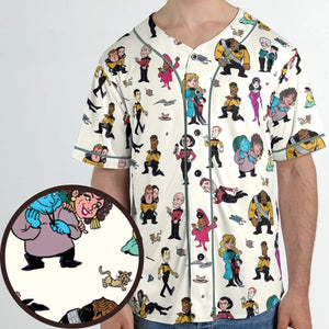 Star Trek TNG Tribute Unisex Baseball Jersey