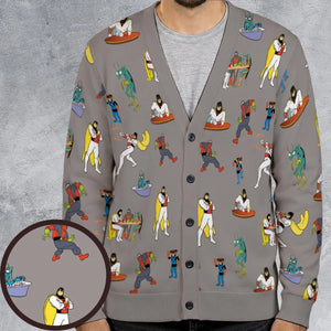 Space Ghost Coast to Coast Characters Cardigan