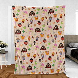 Western Life The Muppet Show Fleece Blanket