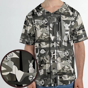 Monty Picasso Style Art Unisex Baseball Jersey