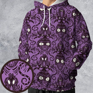 Beetlejuice Haunted Mansion Themed All-over Print Hoodie