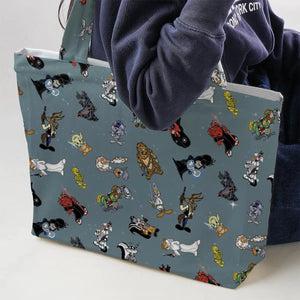 Looney Wars Large Tote Bag