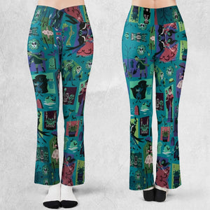 Haunted Chic Haunted Mansion Flare Leggings