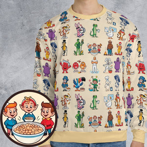 All-over Print Sweatshirt - 5RQHQ1MK - - 1