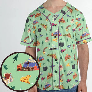 Slash Space Thunder Everest Unisex Baseball Jersey