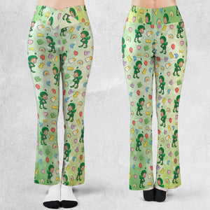 Lucky the Leprechaun Cereal Flare Leggings