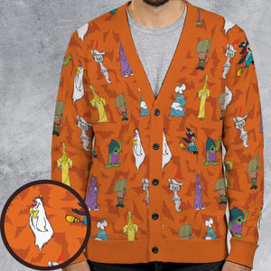 Happy Halloween From Hanna Barbera Cardigan