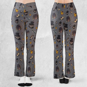 90s Returns Penguin and Catwoman Flare Leggings
