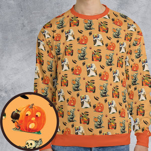 All-over Print Sweatshirt - U43KD985 - - 1