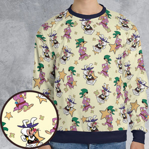 Ricochet Rabbit And Droop-A-Long All-over Print Sweatshirt