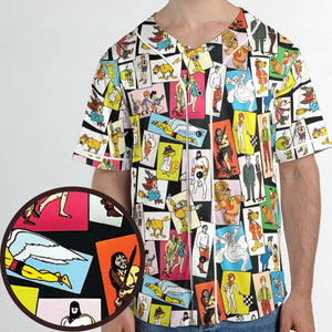 Back To The Day Old Cartoon Shows Unisex Baseball Jersey