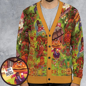 Wonder Foodland The Siege Of Mcdonaldland Cardigan