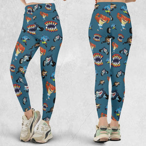 Ripster Slash Street Sharks Legging