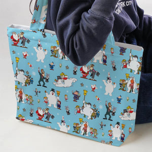Cast Frosty The Snowman Large Tote Bag
