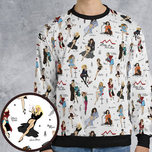 All-over Print Sweatshirt - M25G724U - - 1