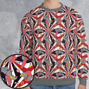 Dumbo's Circus All-over Print Sweatshirt
