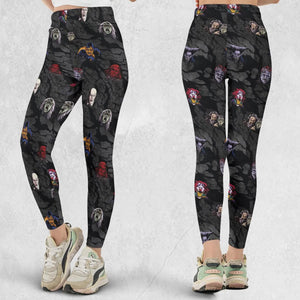 Cult Movie Characters Ghastly Grinner Nosferatu Legging